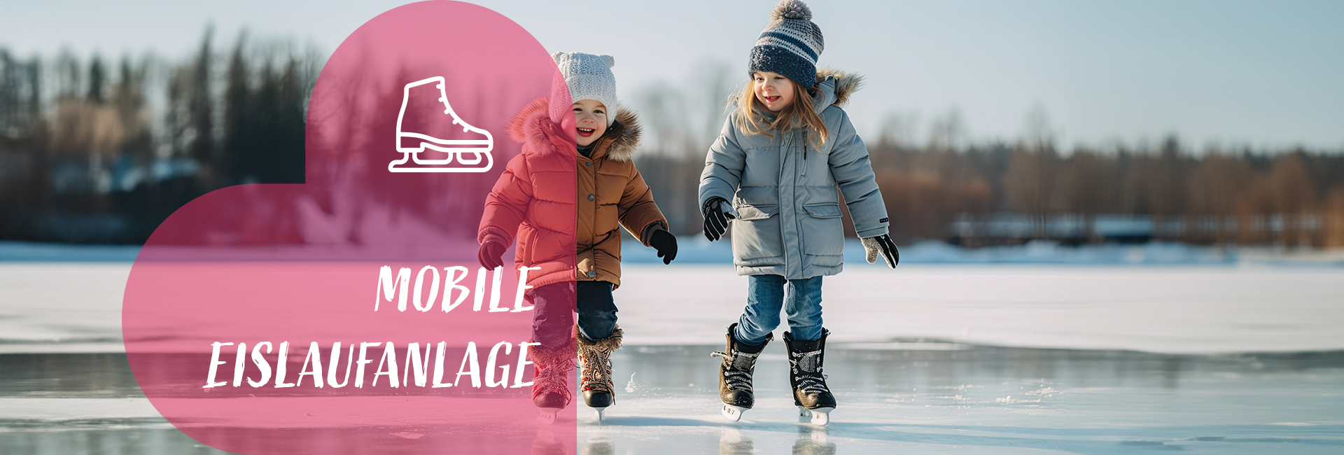 Herobild Mobile Eislaufanlage