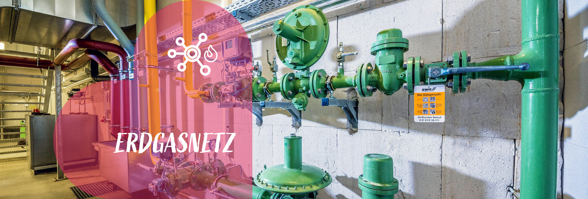 Herobild Erdgasnetz