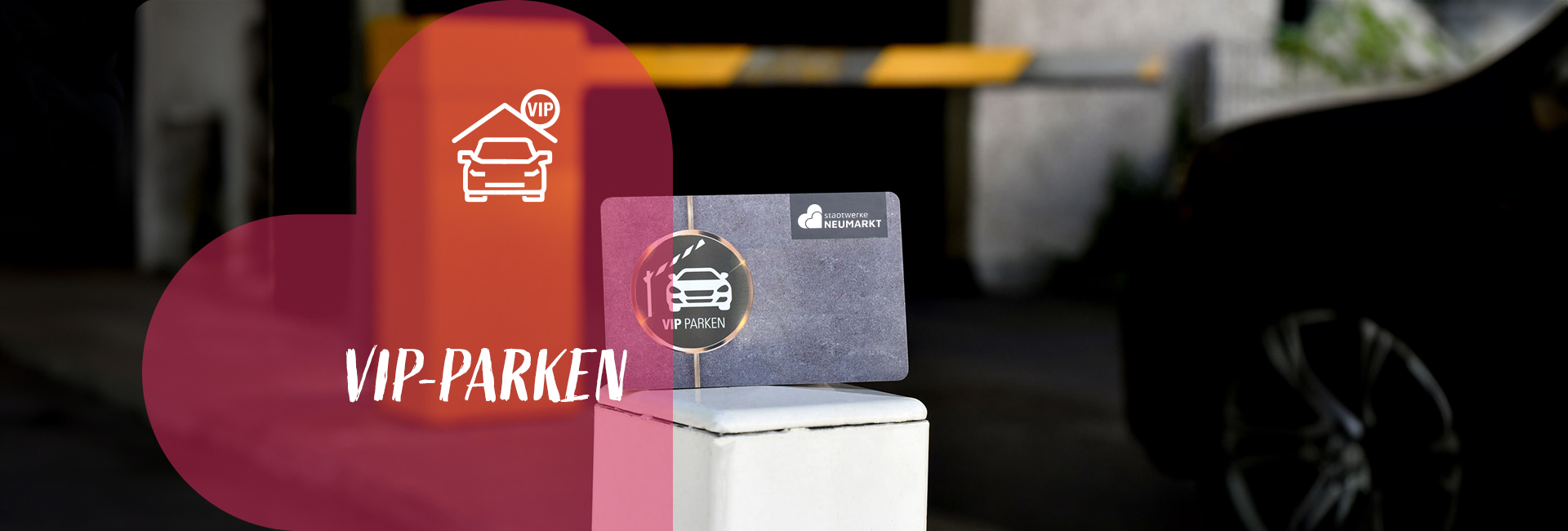 Herobild VIP-Parken