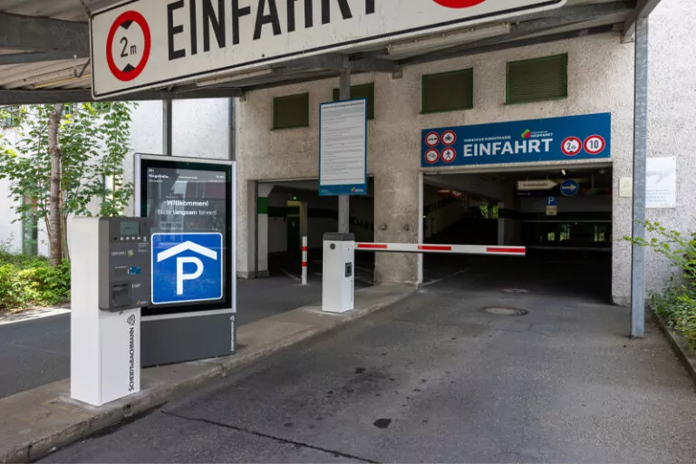 Einfahrt Parkhaus Ringstraße