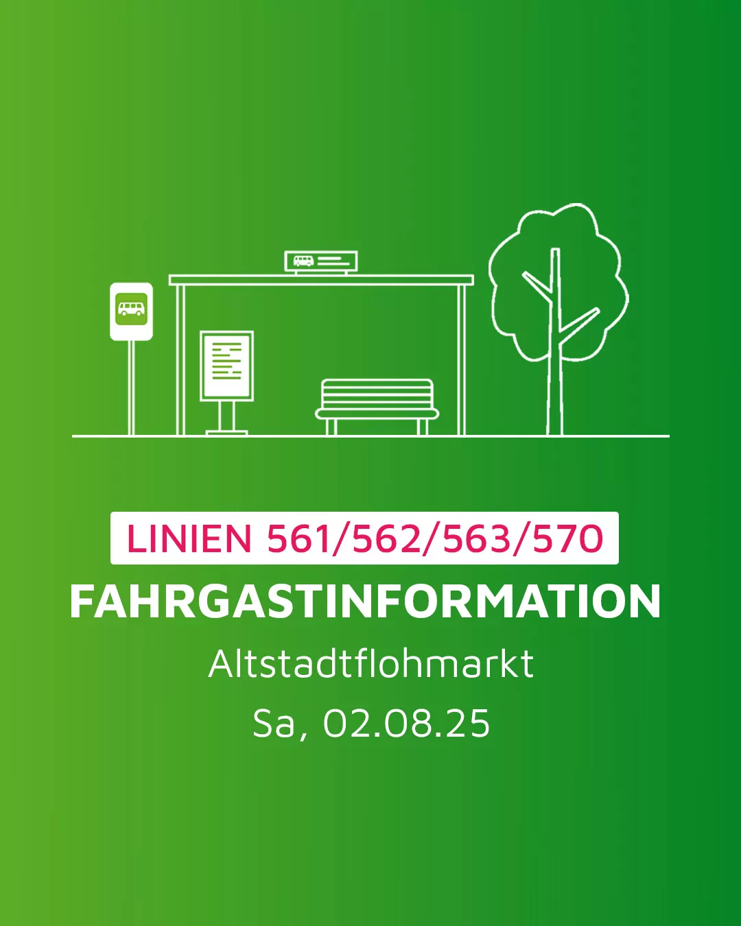Fahrgastinformation Linie 561/562/563/570 - Stadtwerke Neumarkt