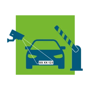Grafik Ausfahrt Parksystem