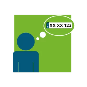 Grafik Kennzeichen merken