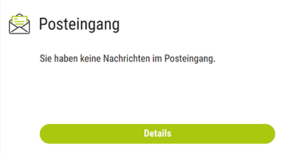 Kundenportal Posteingang