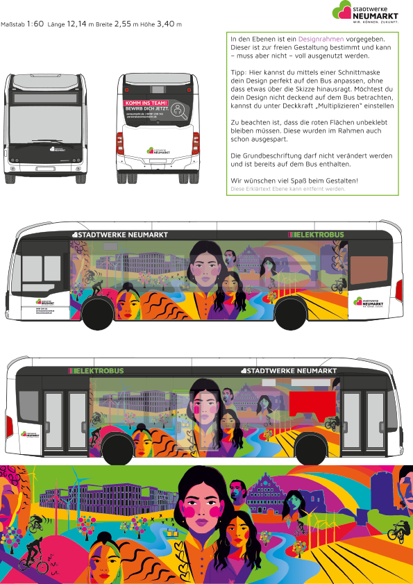 Busdesign von Beverly Meyer