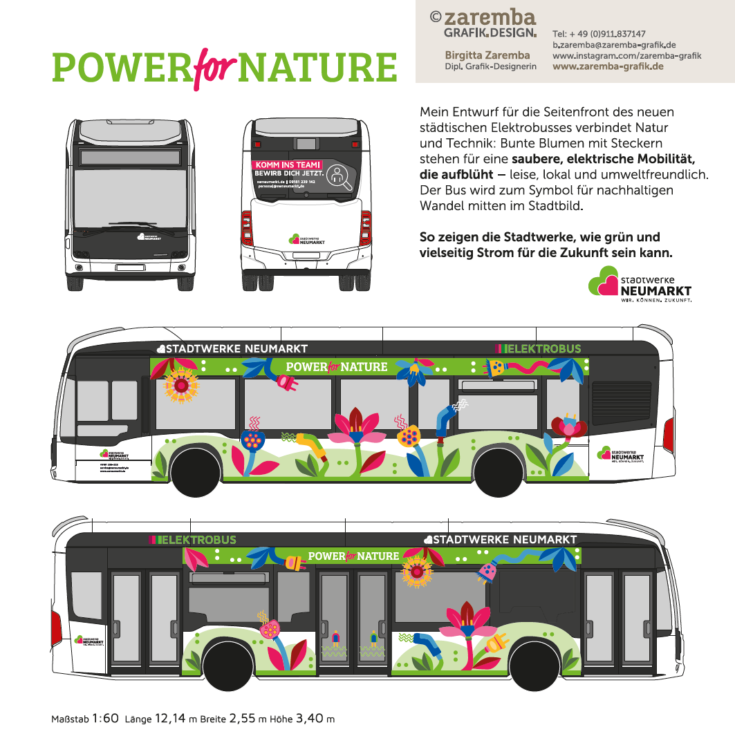 Busdesign von Birgitta Zaremba
